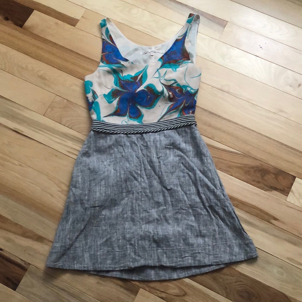 Floral Print Sleeveless Dress